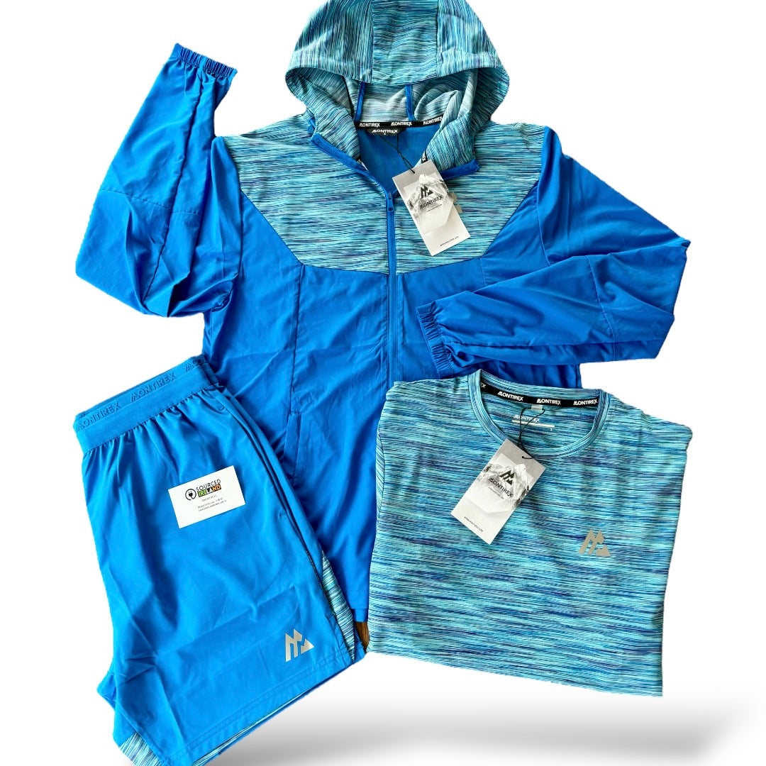 MONTIREX TRAIL 2.0 3 PIECE SET - BLUE/LIGHT BLUE